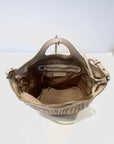 S4-6004 Borsa Intrecciata Sand