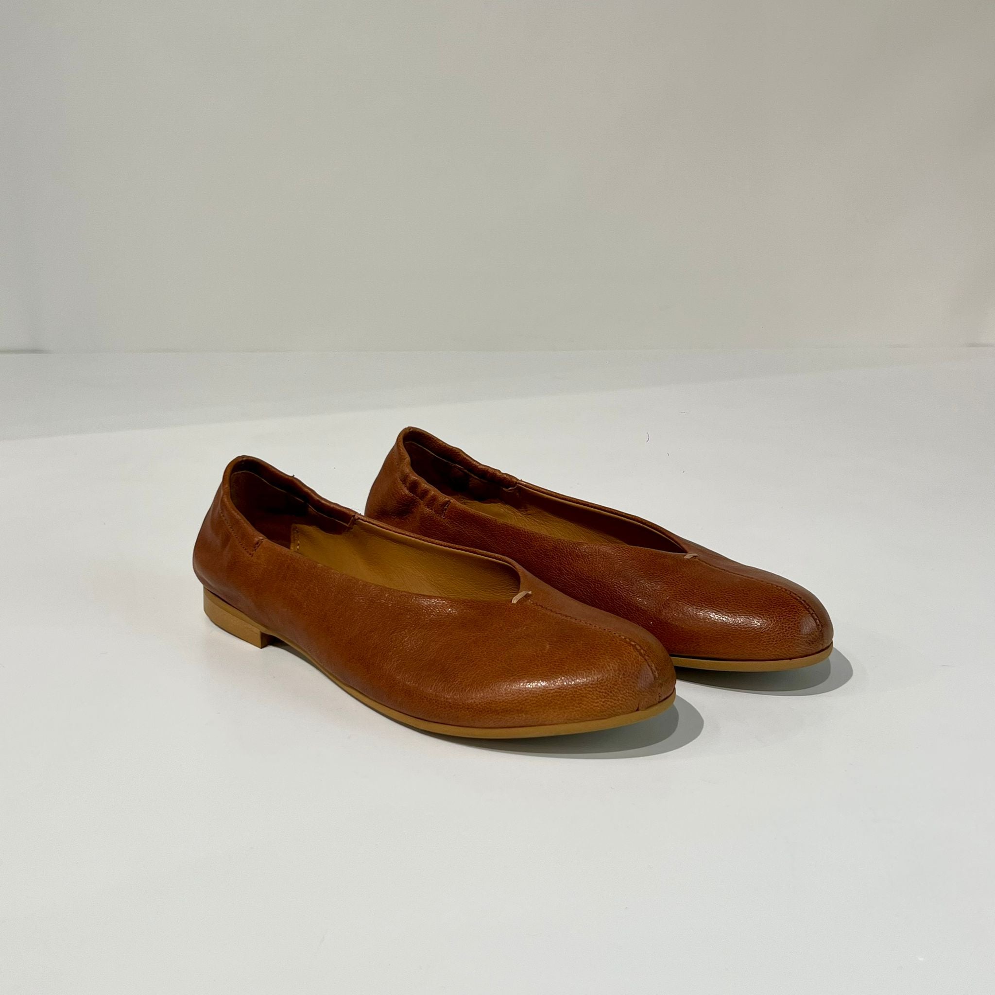 S6-B400 Ballerina West Cuoio