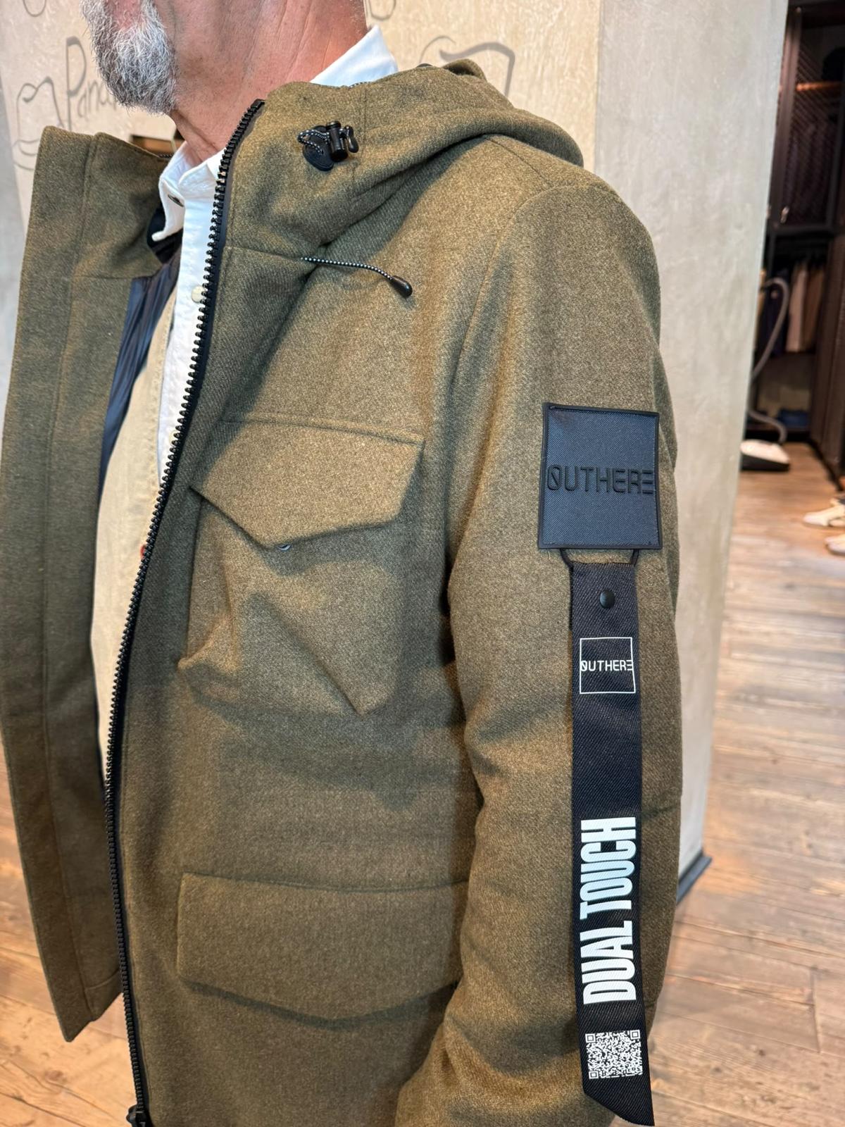 W6-SPIREMARK Field Jacket Tech Loden Man