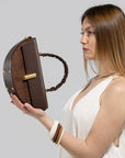 S6-4939T MOON Borsa Small Raf Doll Cognac