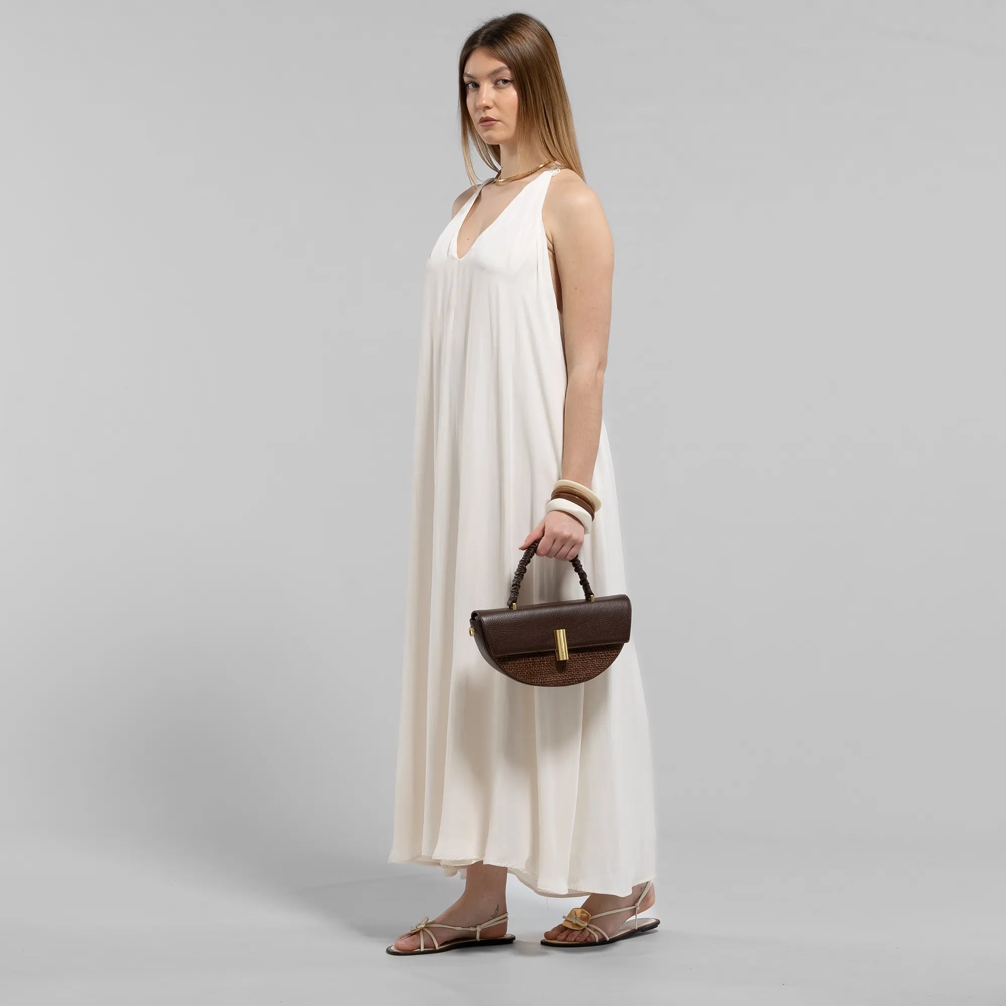S6-4939T MOON Borsa Small Raf Doll Cognac