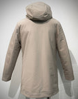 W5-0015 FROST Parka Tech Lungo Cappuccio Beige Man