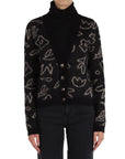 W4-53049 Cardigan Nero Sand