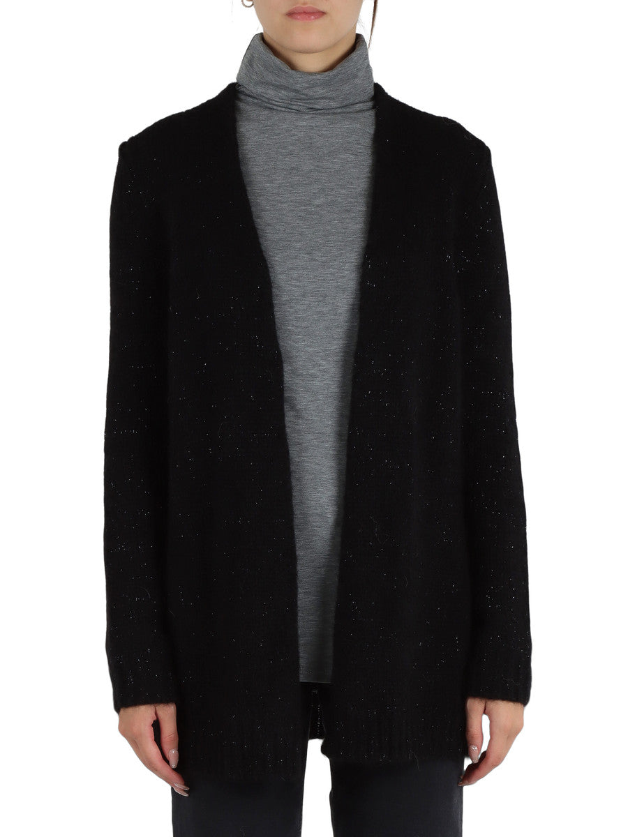 W4-53057 Cardigan in Lurex Blu