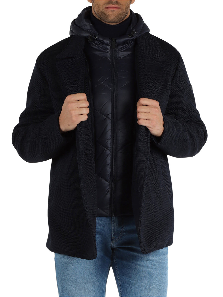 UW5-GRAVITY Caban Tricotech Green Man