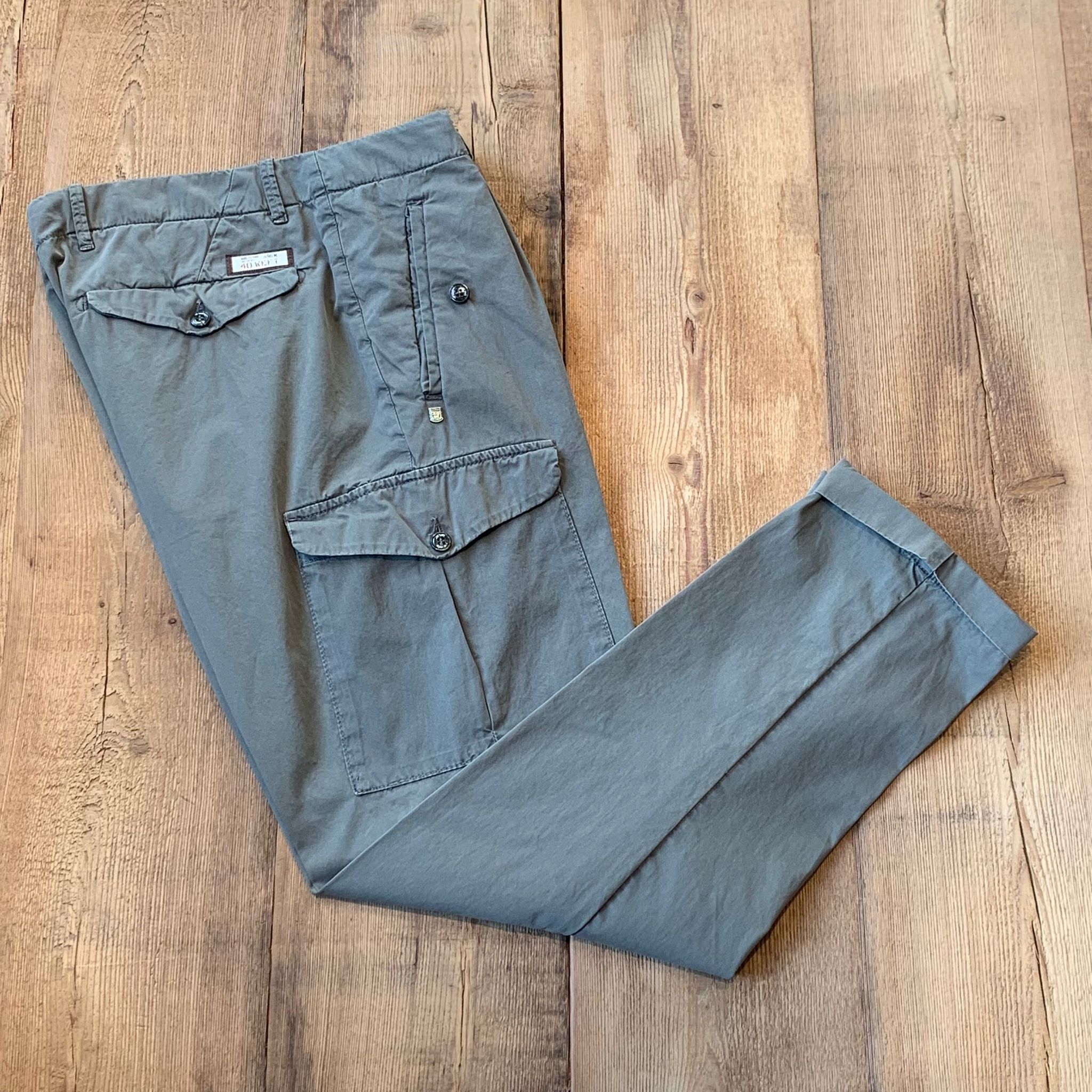 S4-Sonny Pantalone Tasconato Grigio Man