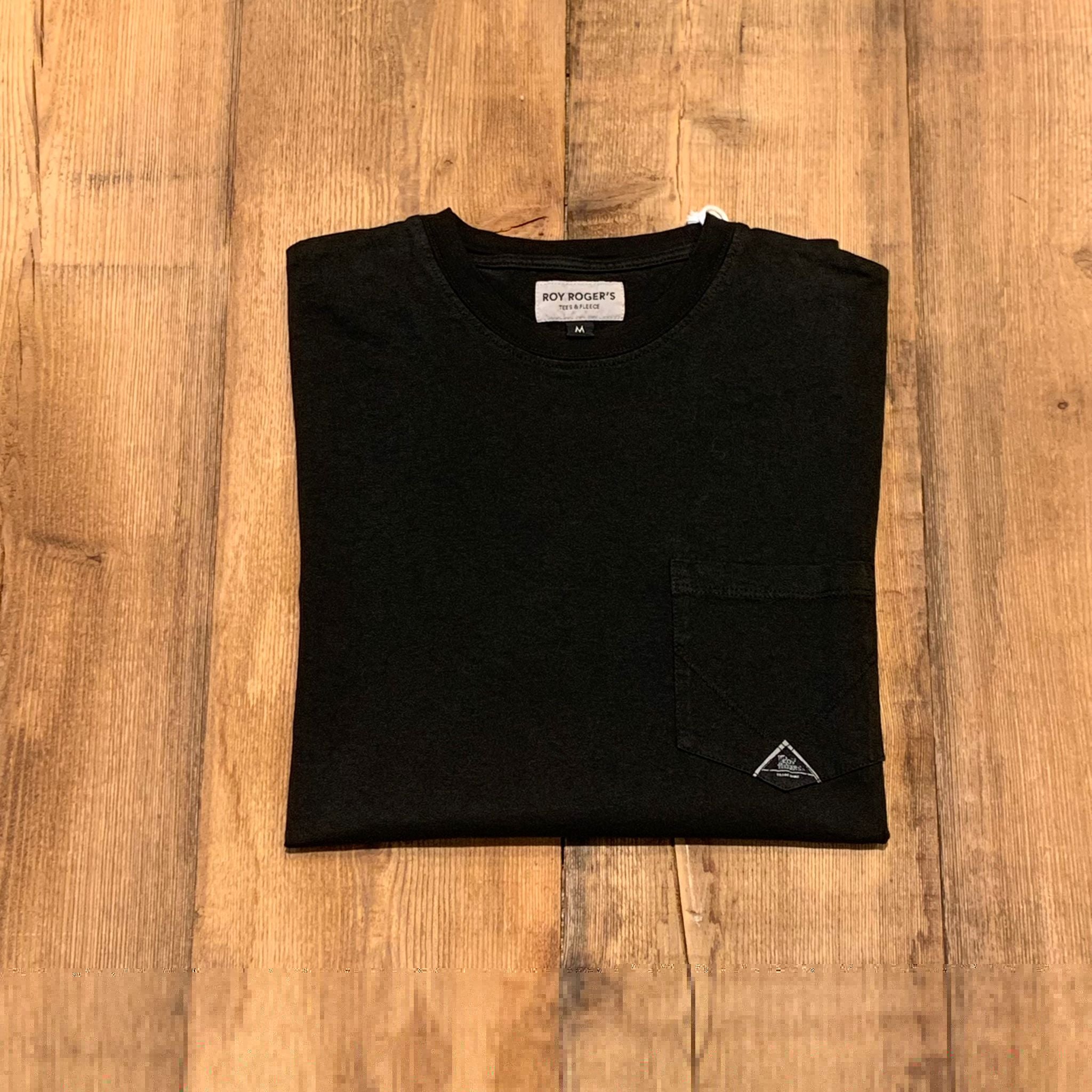 UW3-Pocket T-Shirt  Manica Lunga Black Man