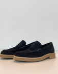 S4- MOK Mocassino Suede Navy Man