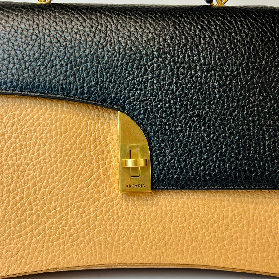 W5-6790 ARCO Borsa Large Zod Mandorla Nero