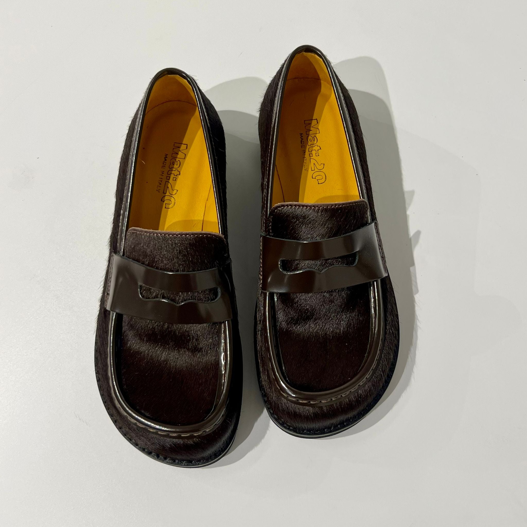 W5-9711 Mocassino Cavallino Pony Caffe