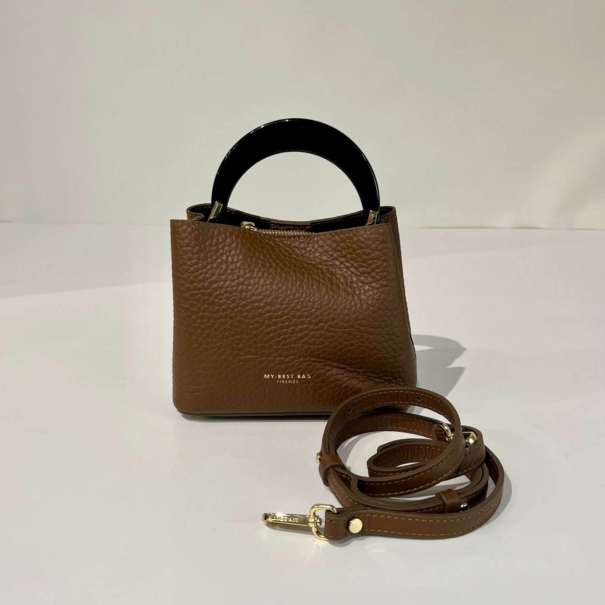 W5-1033 INGRID QUINTINO Borsa Piccola Noce