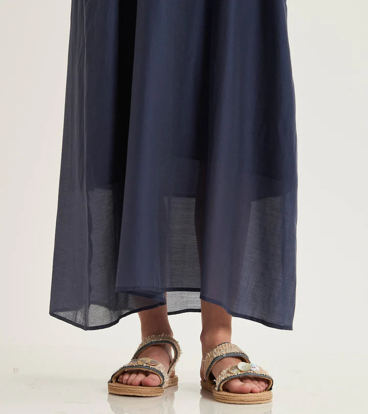 S5-15015 Abito Lungo Mezzanotte