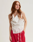 S5-45035 Top in Cotone Bianco