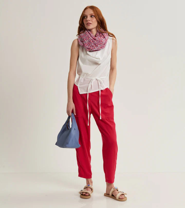 S5-45035 Top in Cotone Bianco