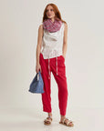 S5-45035 Top in Cotone Bianco