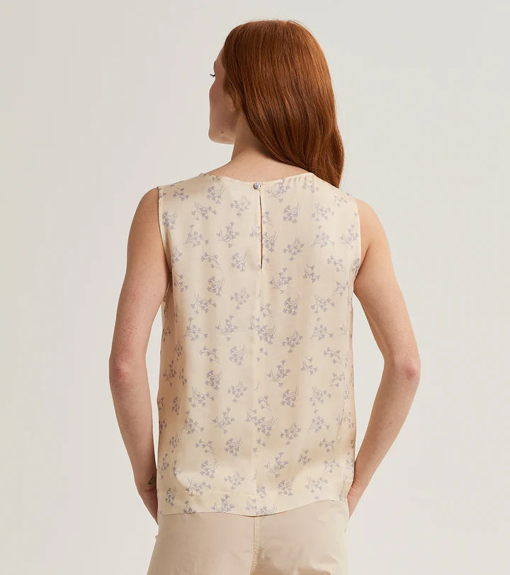 S5-45066 Top Floreale Burro Cenere