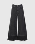 W5-26002 Jeans Nero Slavato