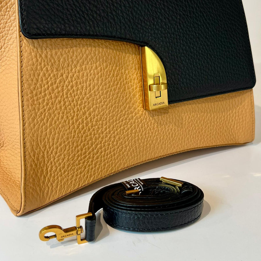 W5-6790 ARCO Borsa Large Zod Mandorla Nero
