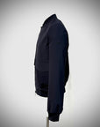 W5-0060 BOMBER ZIP Tasconi Blu Man