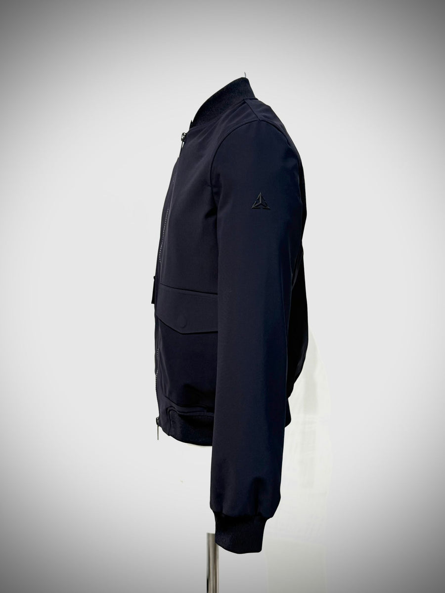W5-0060 BOMBER ZIP Tasconi Blu Man