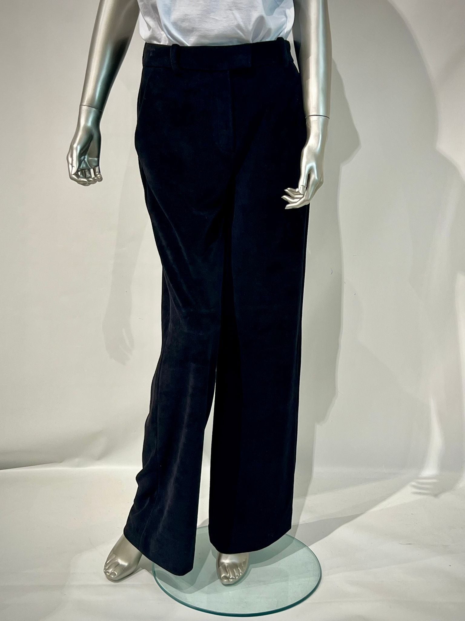 WD4-FD3180 Pantalone Masculine Velour Nero