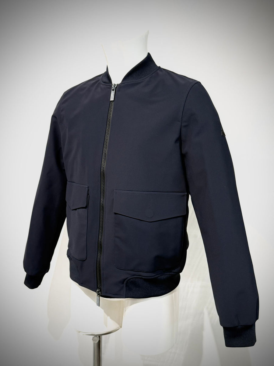 W5-0060 BOMBER ZIP Tasconi Blu Man
