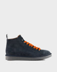 UW4-P01 Polacchino Suede Cobalto/Arancione Bruciato Man