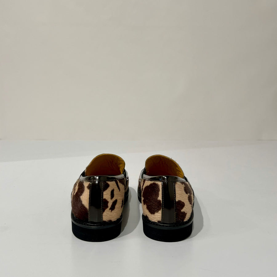 W5-9711 Mocassino Cavallino Mucca Caffe