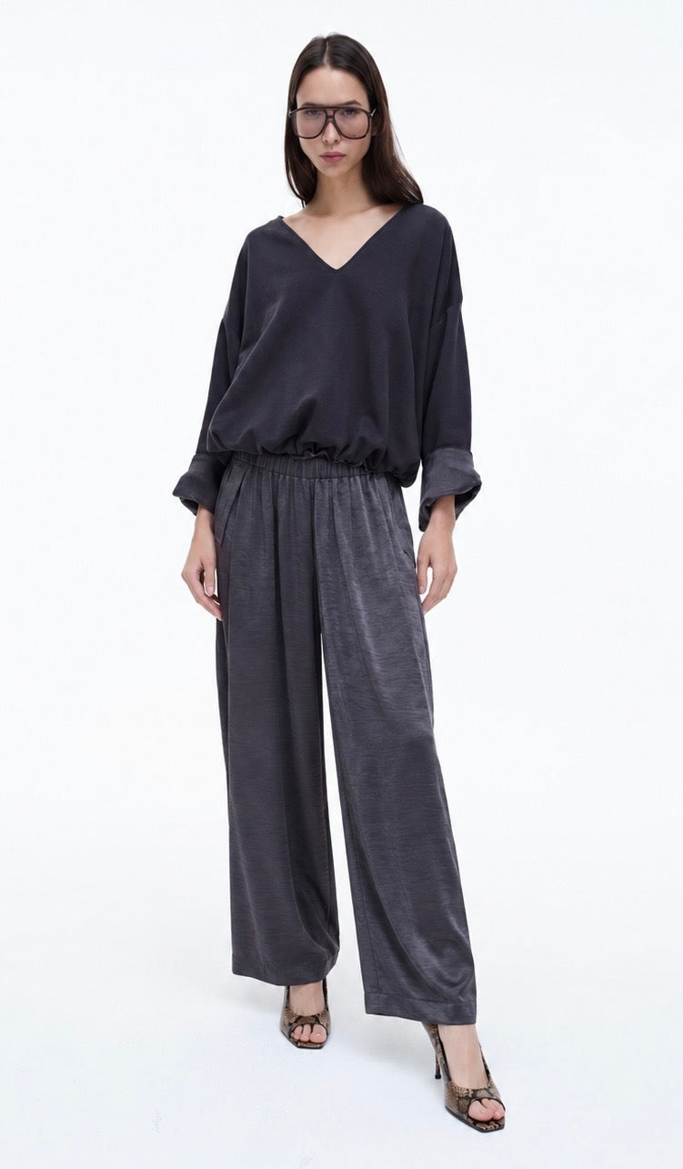 W6-P139 MAPLE Pantalone Antracite