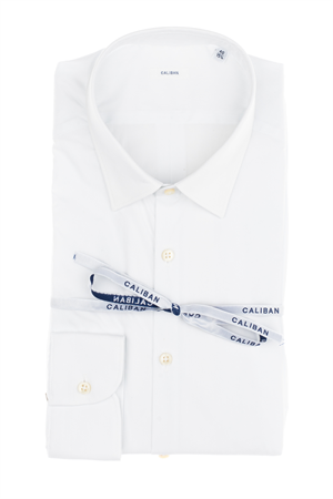 W3-UVAF52 Camicia Slim Bianca Man