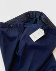 SU4-4243 Pantalone Chino Jersey Indaco Man