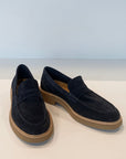 S4- MOK Mocassino Suede Navy Man