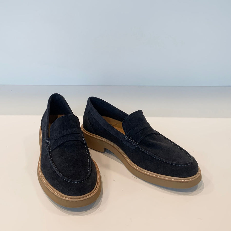 S4- MOK Mocassino Suede Navy Man