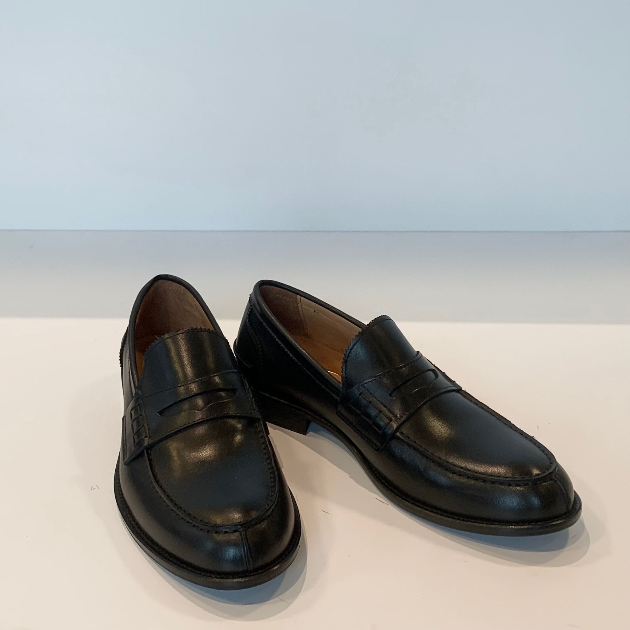 S4-MS10 Mocassino Vitello Nero Man