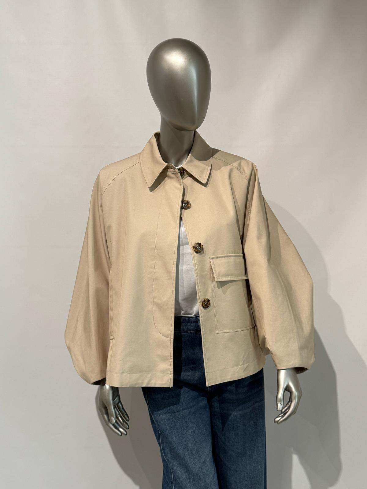 S5-9284 Giacca Corta Beige