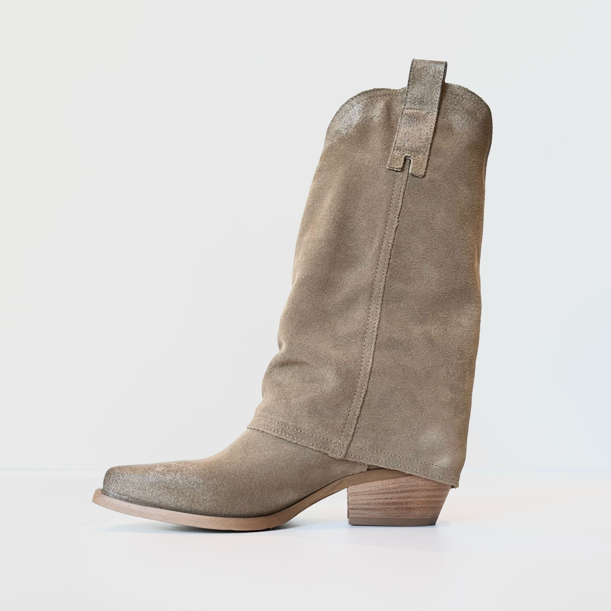 DX567 Texano Ghetta Camoscio Tortora