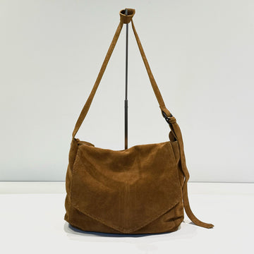 S5-8803 Borsa Tracolla Camoscio Brown 746