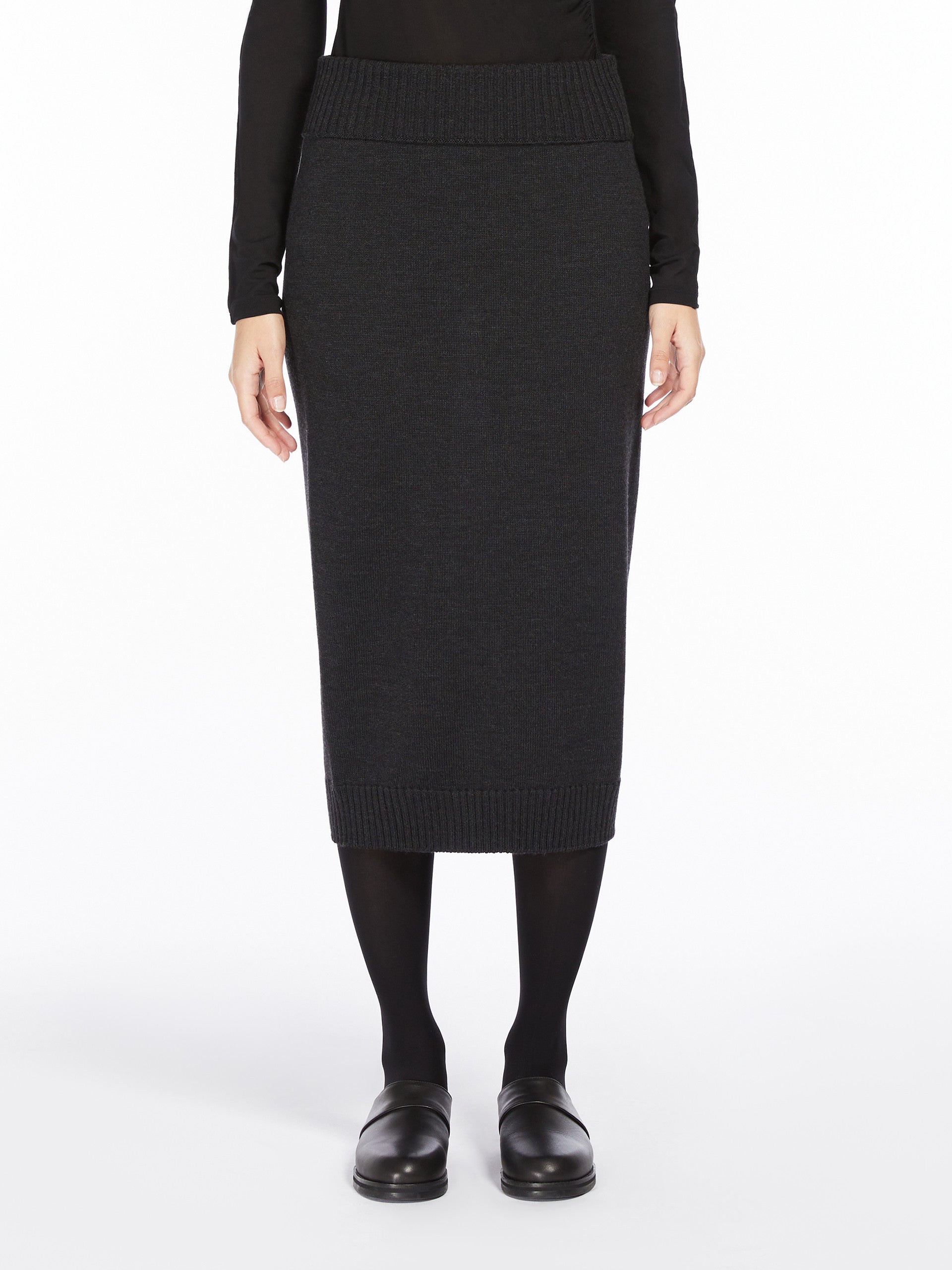 W4-MELK Gonna in Lana Antracite