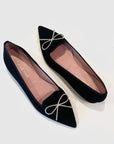 W4-51660 ELLA Ballerina Fiocco Nera