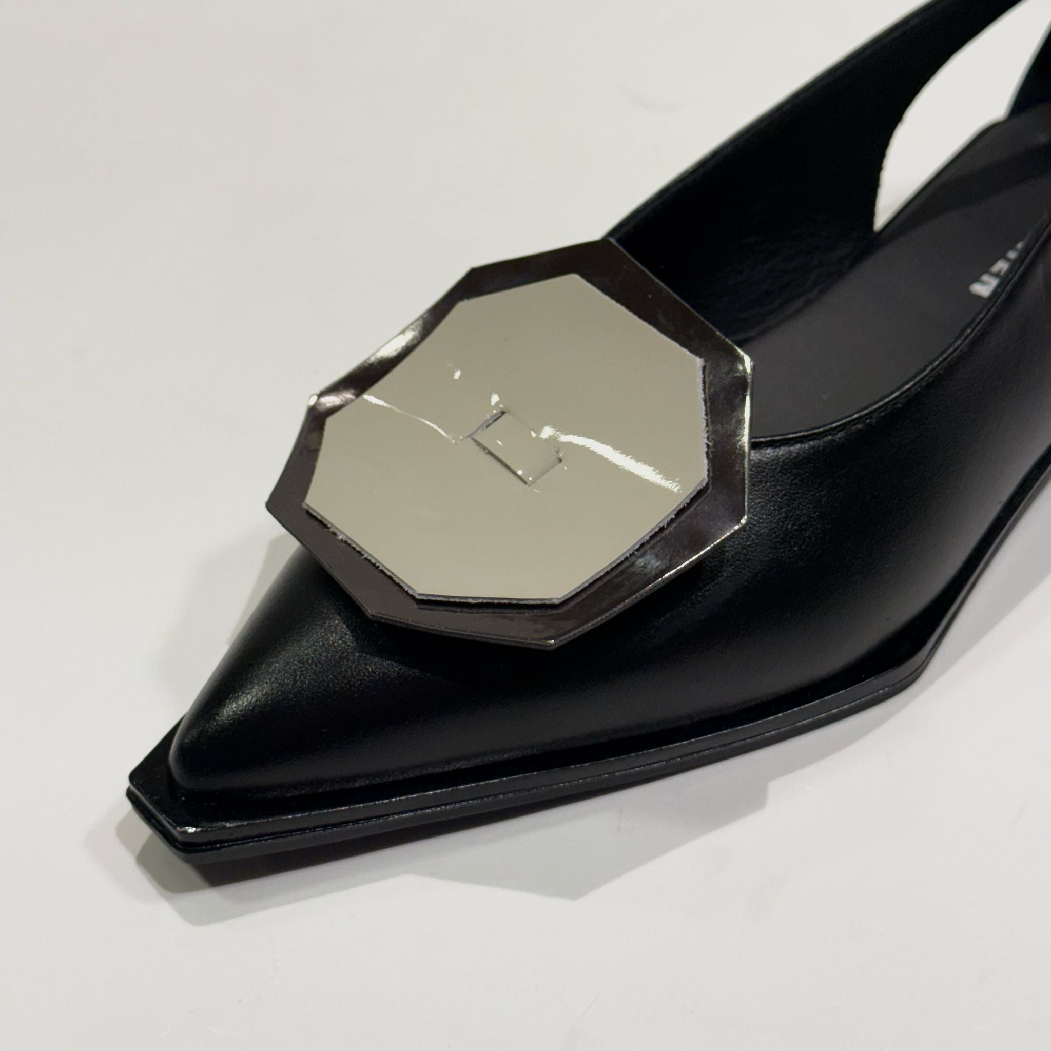 S5-INES P20 Ballerina Aperta Nero