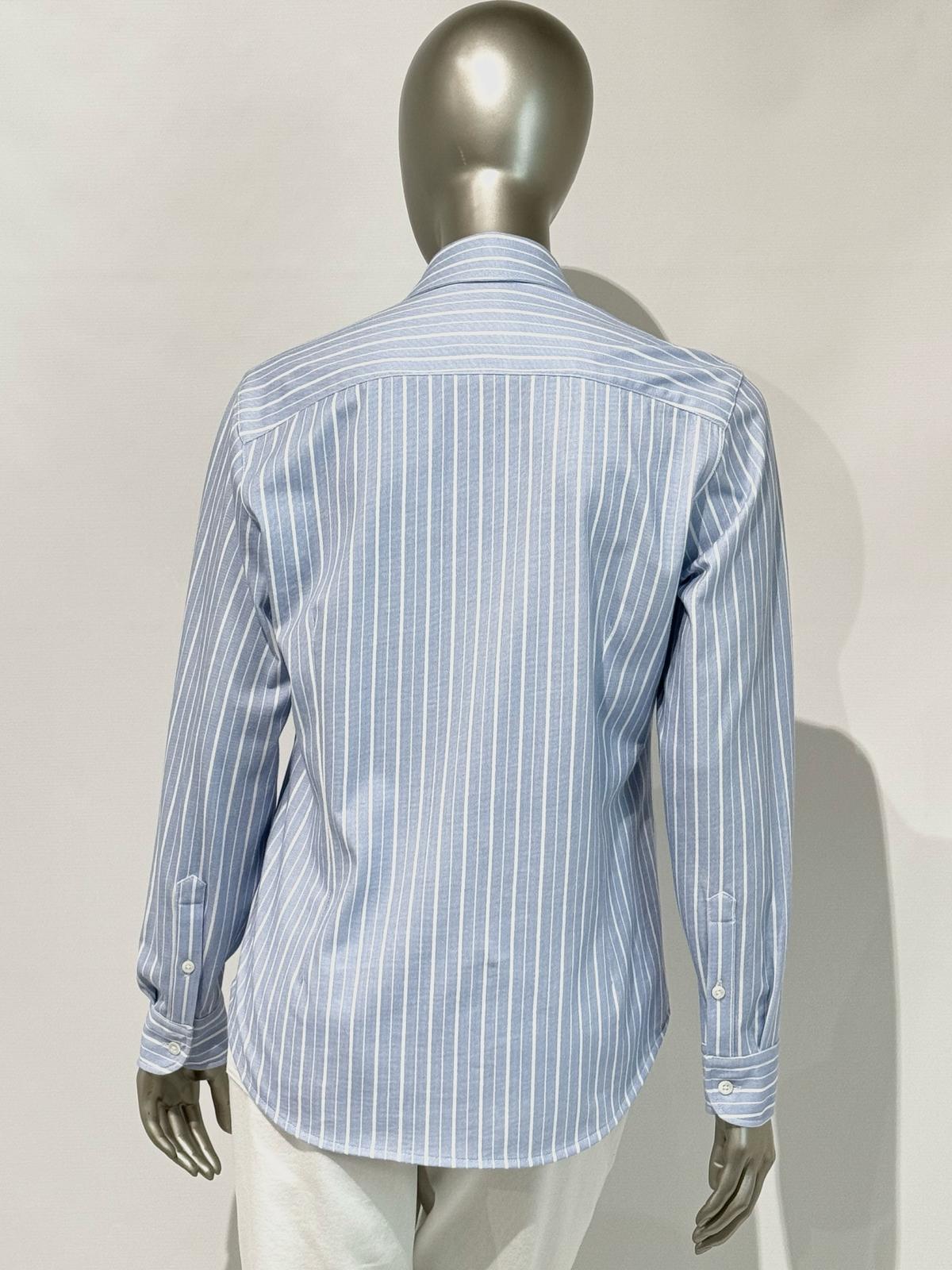 SD5-3463 Camicia a Righe Popeline Hazy Woman