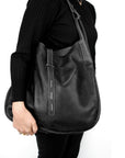 W4-7803 Borsa Ampia Hobo Bag Black