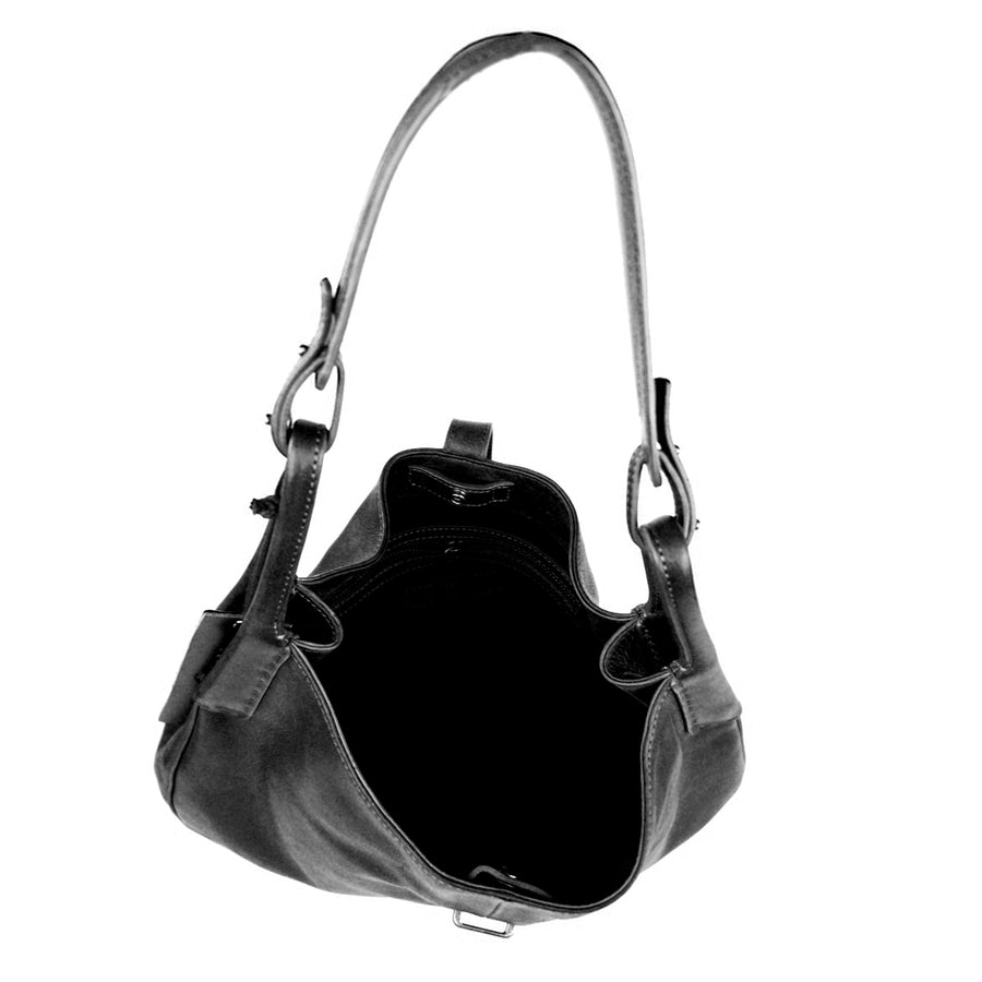 W4-7803 Borsa Ampia Hobo Bag Black