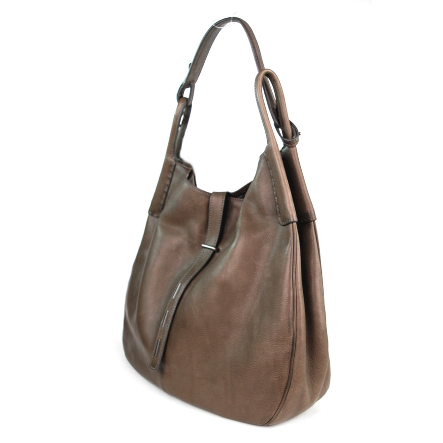 W4-7803 Borsa Ampia Hobo Bag Dark Mud