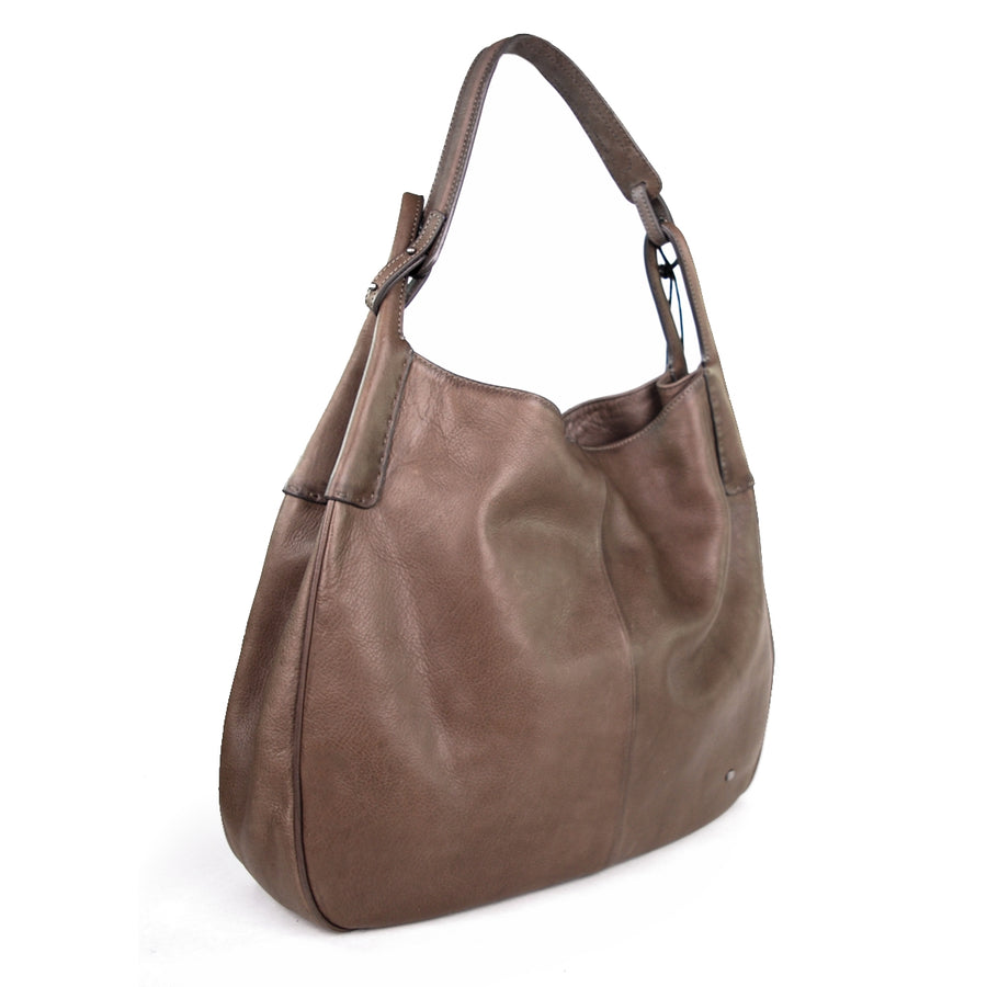 W4-7803 Borsa Ampia Hobo Bag Dark Mud