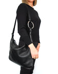 W4-7005 Borsa Hobo Tracolla Black