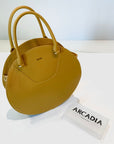 W4-6323 BRIGIDA Borsa Arrotondata Ocra