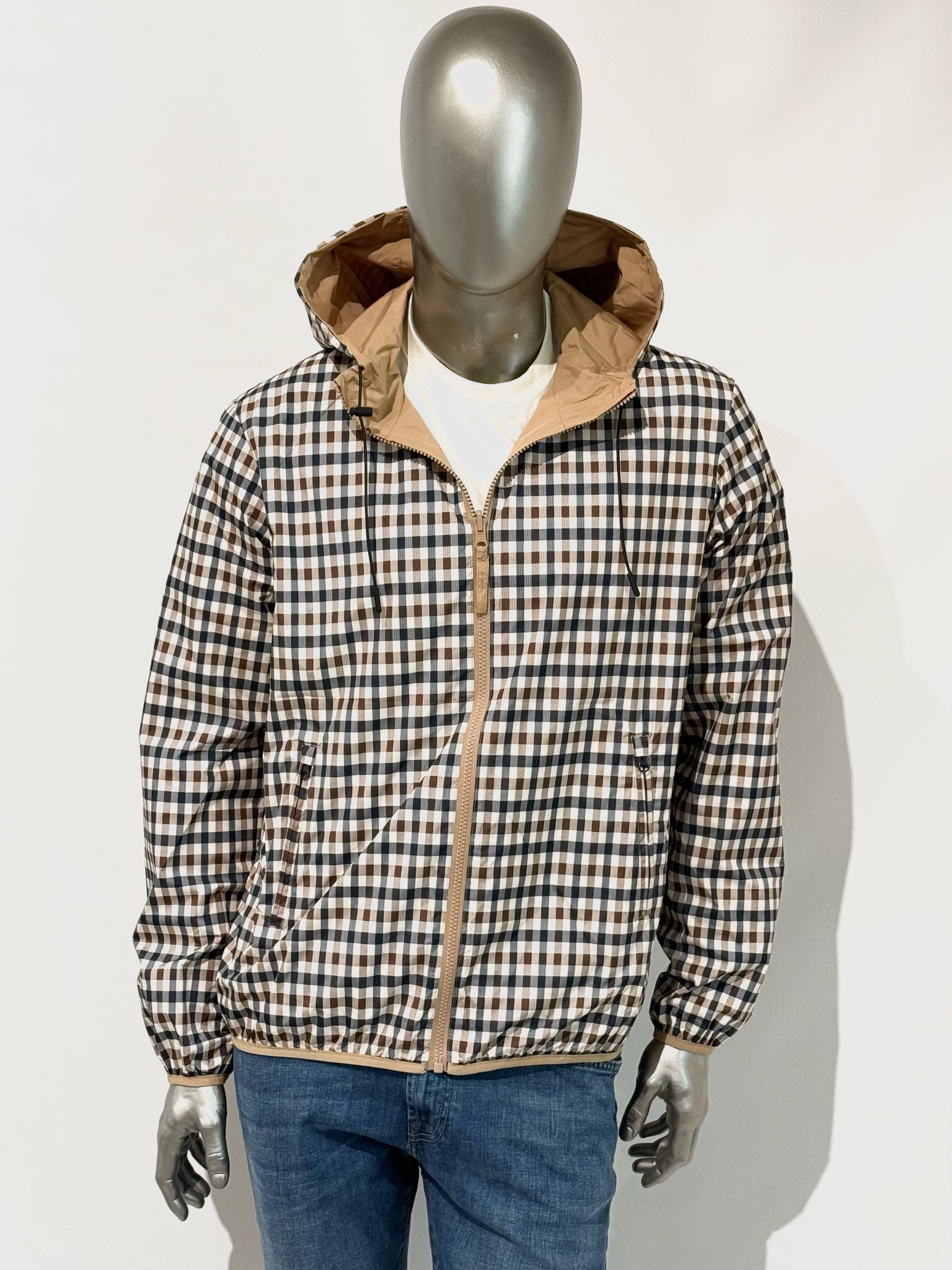 US5-JK001 Giubbotto Reversibile Sailor Kaki Man