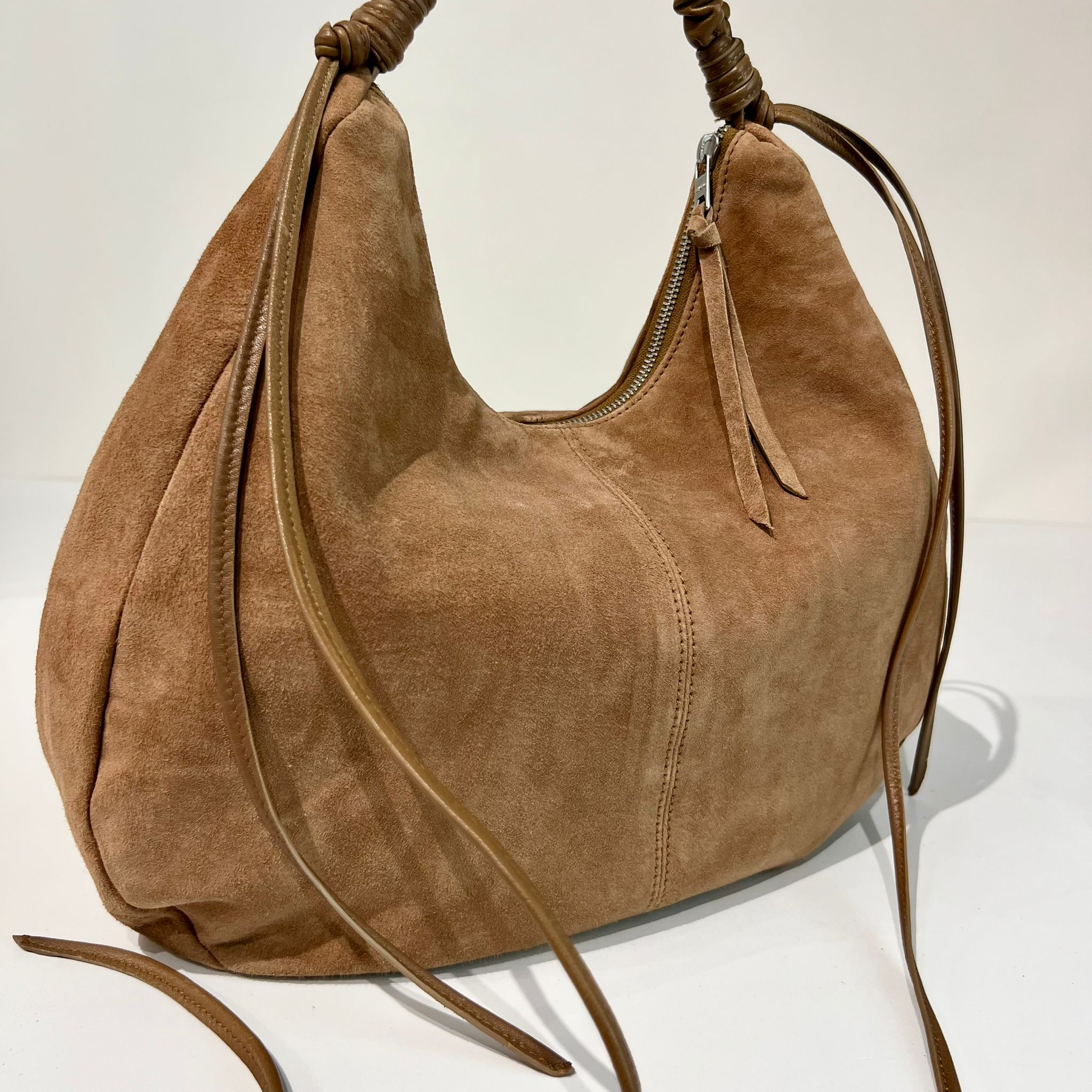 S6-1201 Borsa Hobo Suede Noisette 215