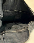 S6-1001 Borsa Tracolla Laserata Black 047